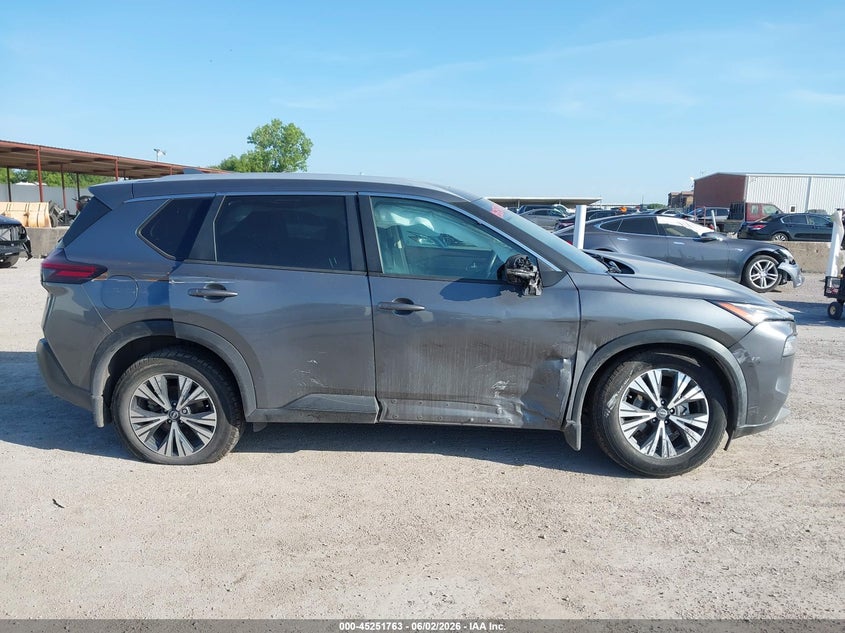 2022 Nissan Rogue Sv Intelligent Awd VIN: 5N1BT3BB8NC715836 Lot: 45251763