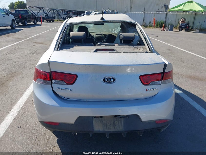 2010 Kia Forte Koup Sx VIN: KNAFW6A35A5249447 Lot: 45251769