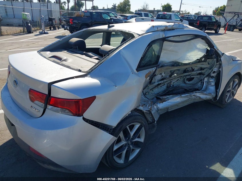 2010 Kia Forte Koup Sx VIN: KNAFW6A35A5249447 Lot: 45251769