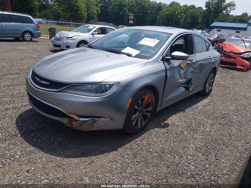 Vin: 1c3cccab5fn621062, lot: 45749587, chrysler 200 limited 20152