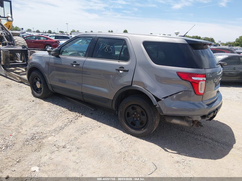 Vin: 1fm5k8ar4egb69105, lot: 45749588, ford utility police interceptor 20143
