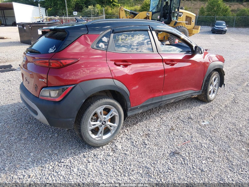 Vin: km8k6cab2pu950576, lot: 45749589, hyundai kona sel 20234