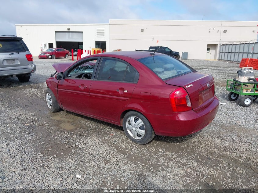 Vin: kmhcn4ac4au459746, lot: 45749591, hyundai accent gls 20103