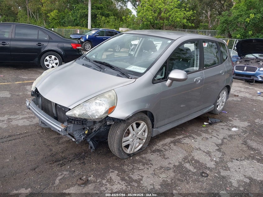 2007 Honda Fit Sport JHMGD38647S020732 photo 1