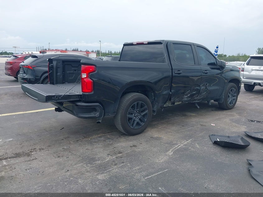 Vin: 1gcpade8xsz124518, lot: 45749634, chevrolet silverado 1500 2wd  short bed rst 20254