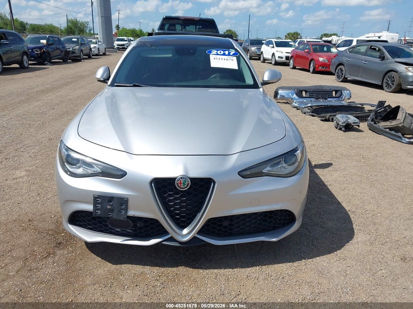 2017 Alfa Romeo Giulia Ti Awd VIN: ZARFAEEN0H7558108 Lot: 45251879