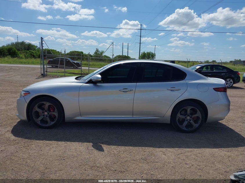 2017 Alfa Romeo Giulia Ti Awd VIN: ZARFAEEN0H7558108 Lot: 45251879