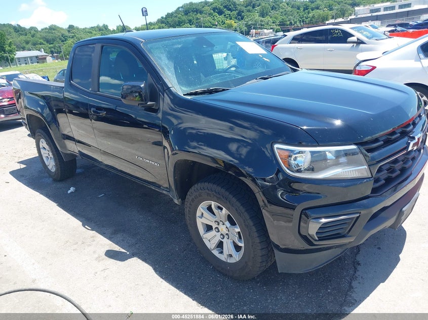 Vin: 1gchscea2m1125971, lot: 45749687, chevrolet colorado 2wd  long box lt 2021 img_1