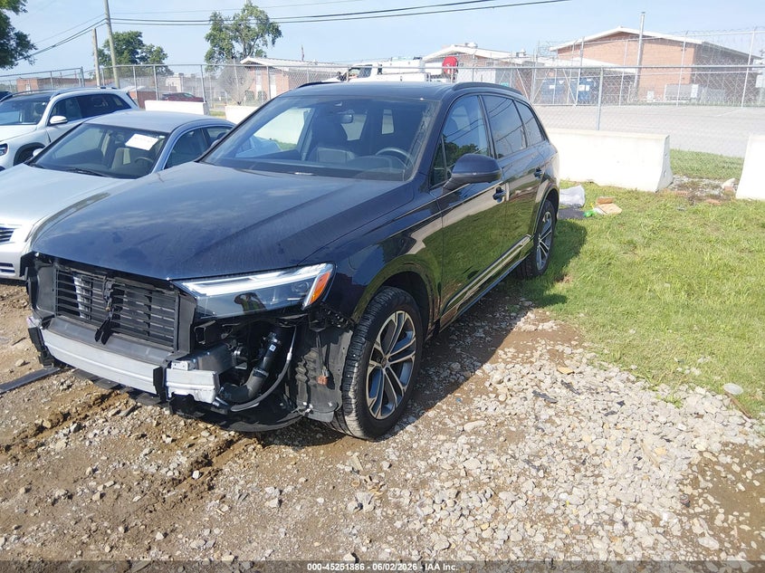 Vin: wa1acbf70sd034313, lot: 45749689, audi q7 premium 45 tfsi quattro tiptronic 20252
