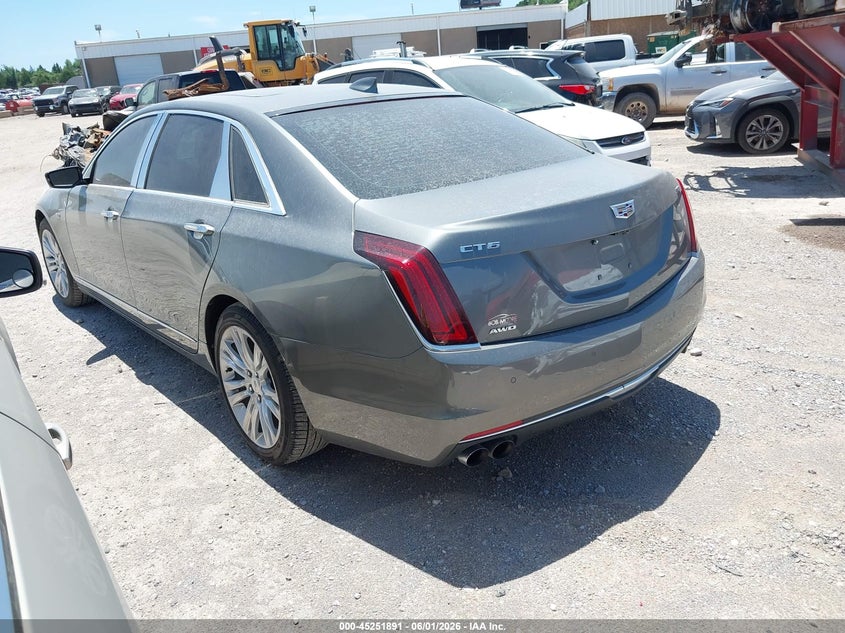 Vin: 1g6kd5rs7hu167218, lot: 45749694, cadillac ct6 luxury 20173