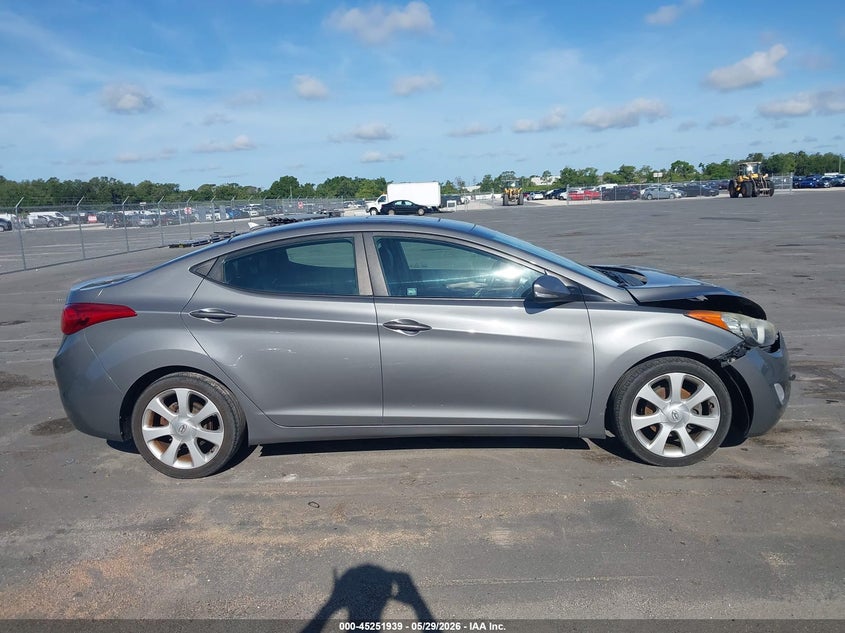 HYUNDAI ELANTRA 2013 VIN 5NPDH4AEXDH454907