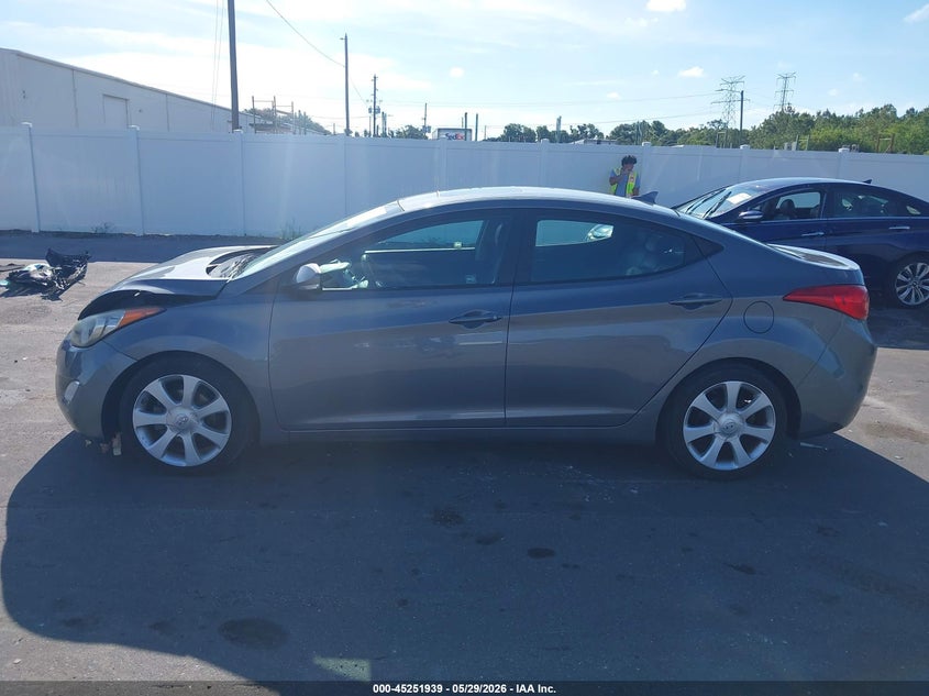 HYUNDAI ELANTRA 2013 VIN 5NPDH4AEXDH454907