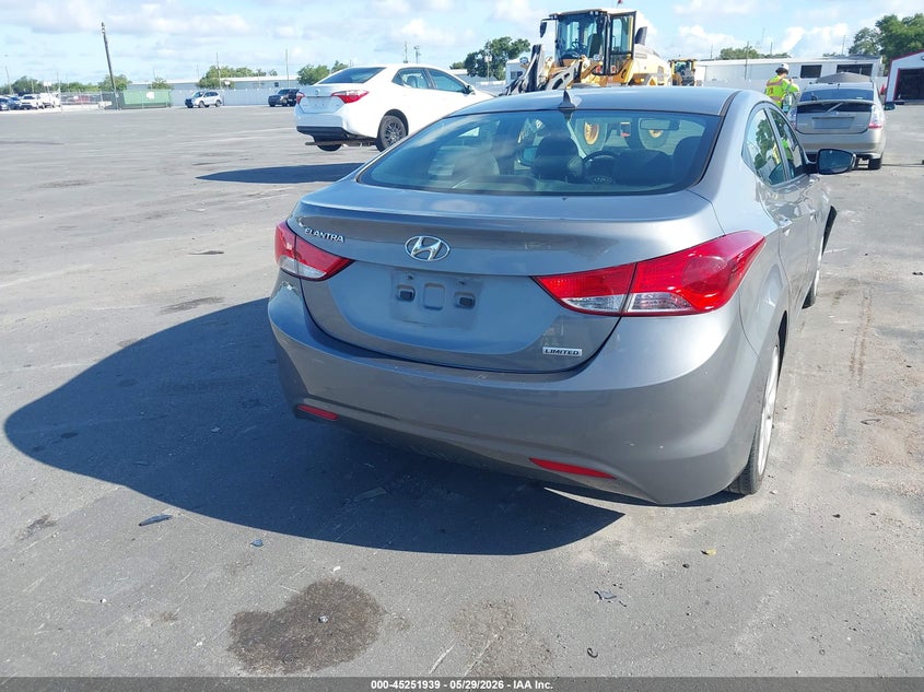 HYUNDAI ELANTRA 2013 VIN 5NPDH4AEXDH454907
