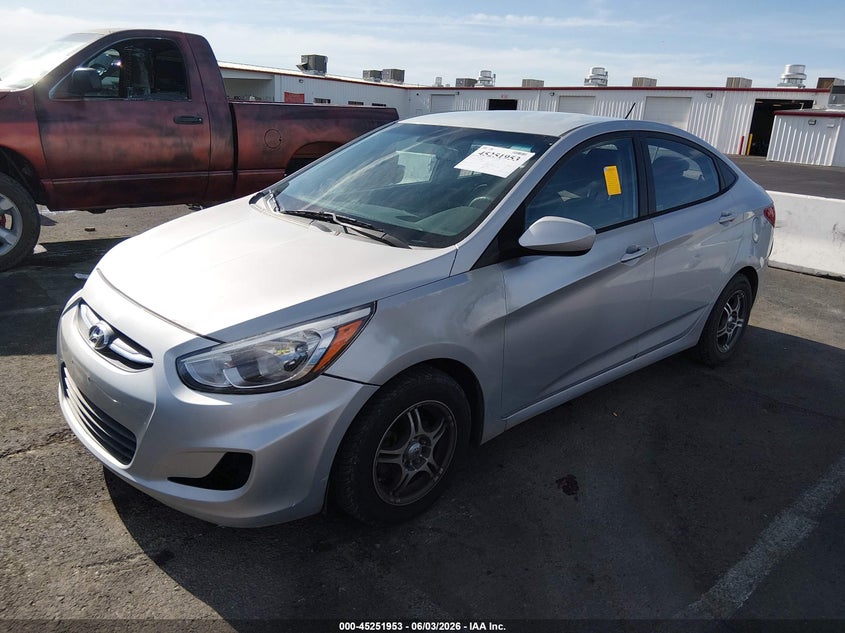 Vin: kmhct4ae7fu880486, lot: 45749757, hyundai accent gls 20152
