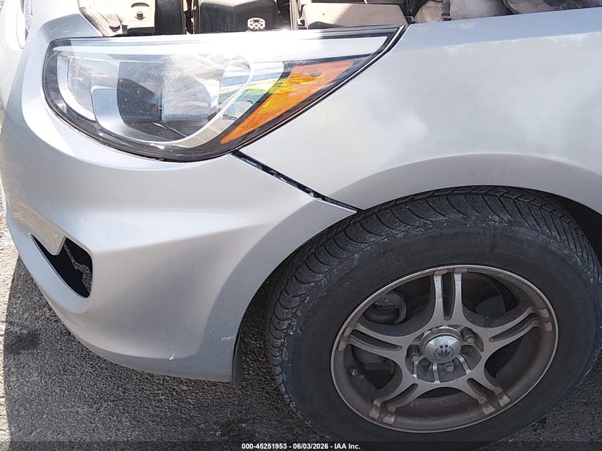 2015 Hyundai Accent Gls VIN: KMHCT4AE7FU880486 Lot: 45251953