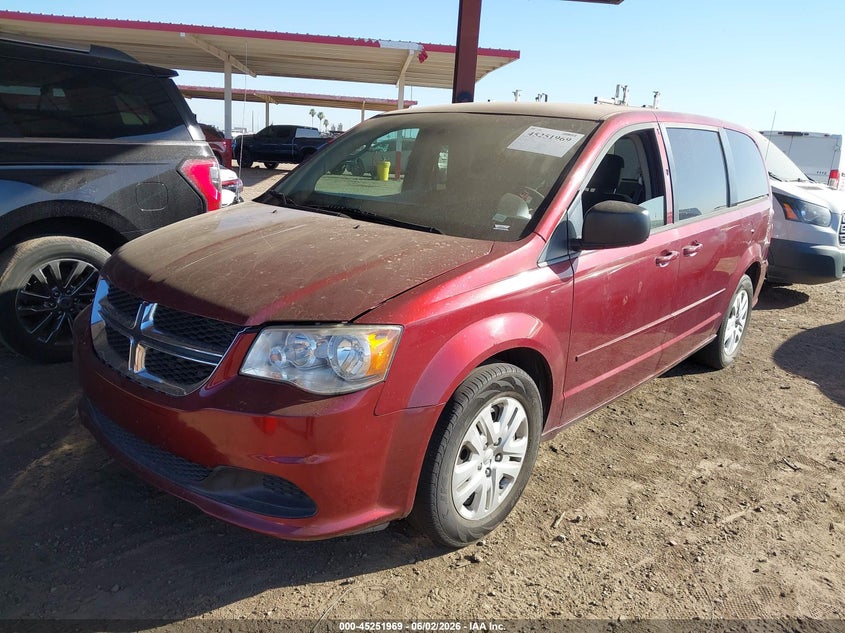 2C4RDGBG4GR399476 2016 Dodge Grand Caravan Se photo 1