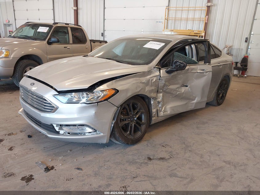 Vin: 3fa6p0hd0jr191133, lot: 45749809, ford fusion se 20182