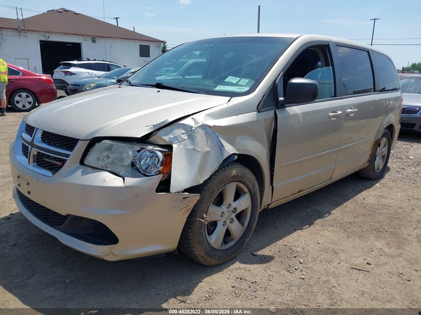 Vin: 2c4rdgbg1dr612847, lot: 45749825, dodge grand caravan se 20132