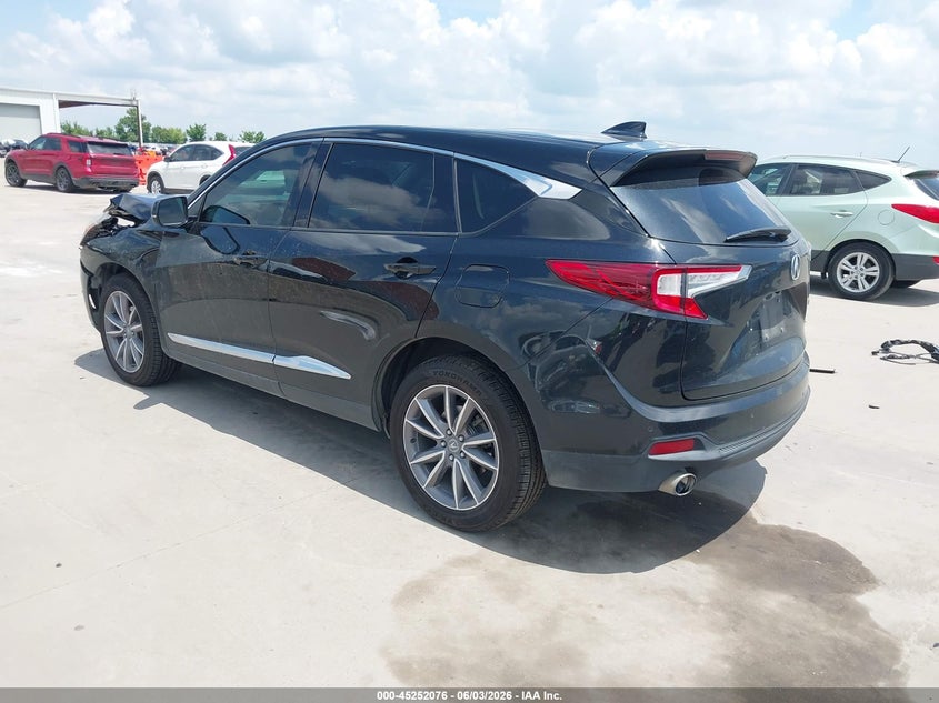Vin: 5j8tc2h51ml036091, lot: 45749879, acura rdx technology package 20213