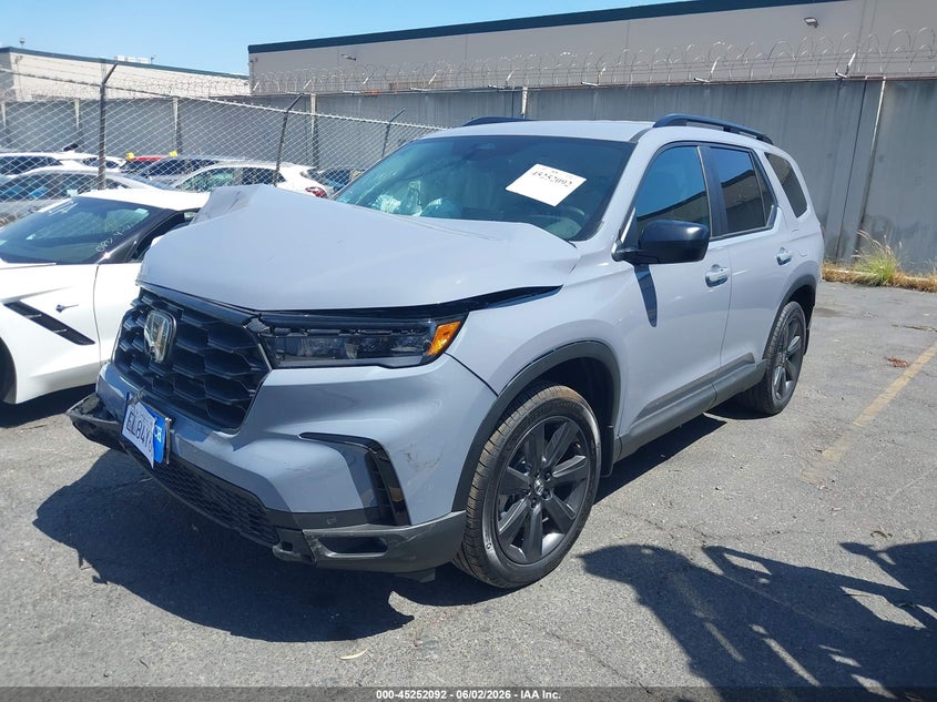 Vin: 5fnyg1h36sb193729, lot: 45749895, honda pilot sport 20252