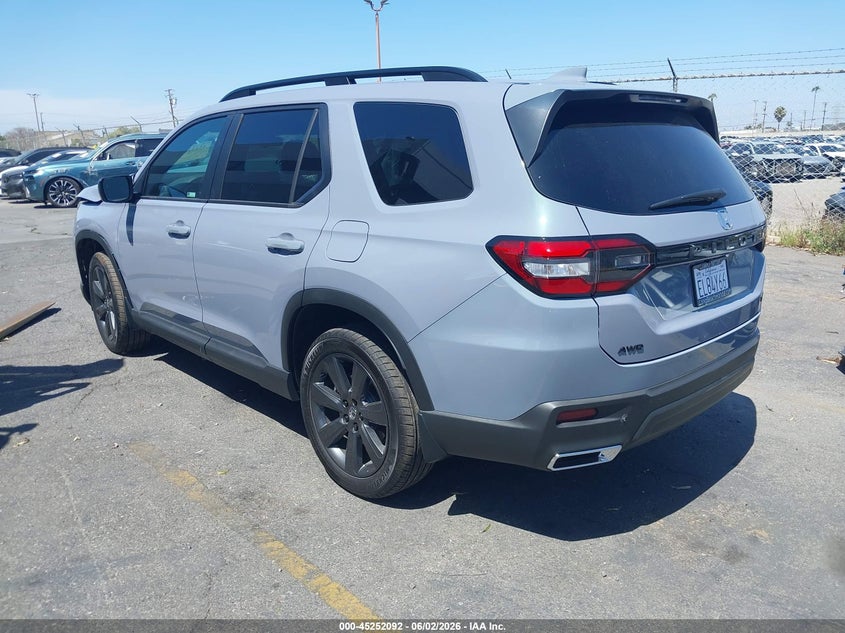 Vin: 5fnyg1h36sb193729, lot: 45749895, honda pilot sport 20253