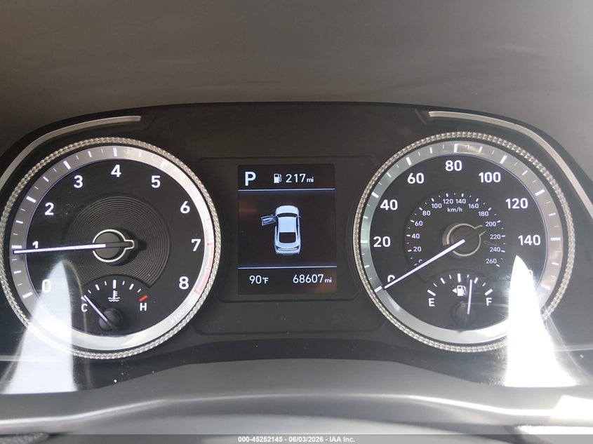 2020 Hyundai Sonata Se VIN: 5NPEG4JA3LH037597 Lot: 45252145
