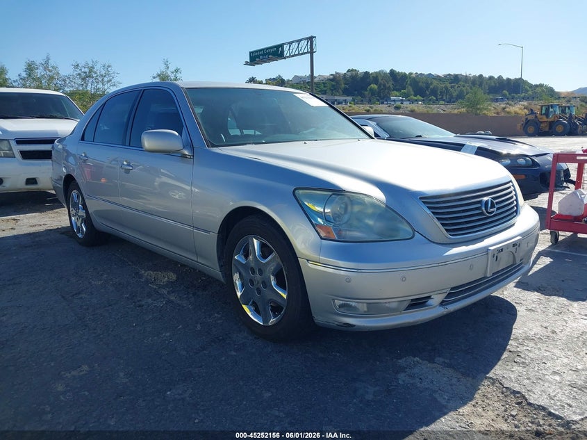 2004 LEXUS LS SEDAN 4.3L V-8 DOHC, VVT, 290HP