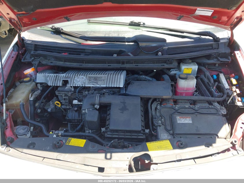 2013 Toyota Prius Five/Four/Three/Three Se/Two VIN: JTDKN3DU8D1730294 Lot: 45252172