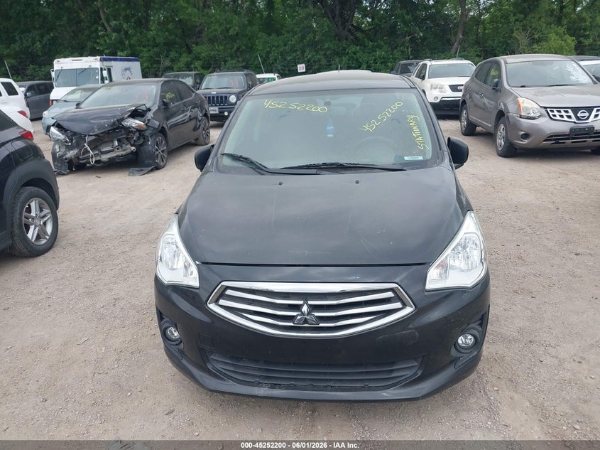 2019 Mitsubishi Mirage G4 Es VIN: ML32F3FJXKHF08382 Lot: 45252200