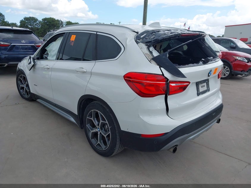Vin: wbxhu7c34h5h35476, lot: 45750005, bmw x1 sdrive28i 20173