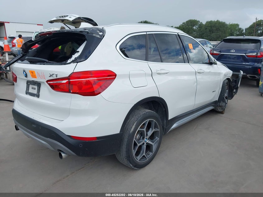 Vin: wbxhu7c34h5h35476, lot: 45750005, bmw x1 sdrive28i 20174