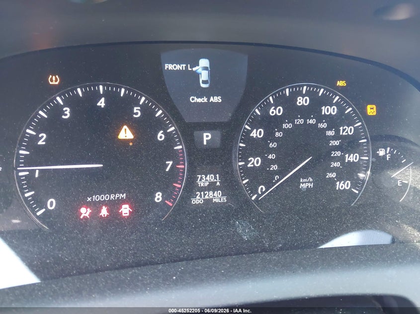 2012 LEXUS LS 460 auction photo 7