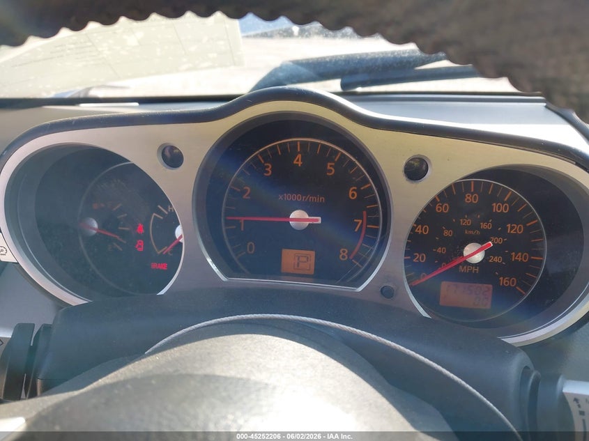 2006 Nissan 350Z Touring VIN: JN1AZ34DX6M301436 Lot: 45252206