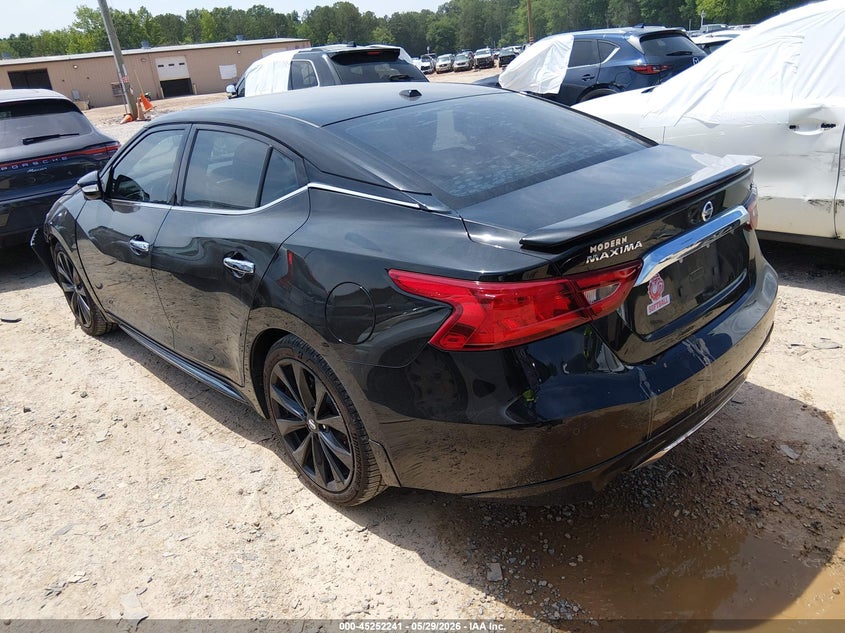 Vin: 1n4aa6ap2hc380412, lot: 45750044, nissan maxima 3.5 sr 20173