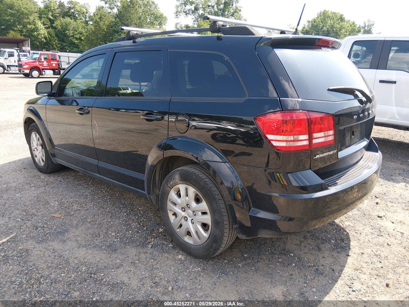 VIN 3C4PDCAB2KT872058 2019 DODGE JOURNEY SE VALUE PACKAGE