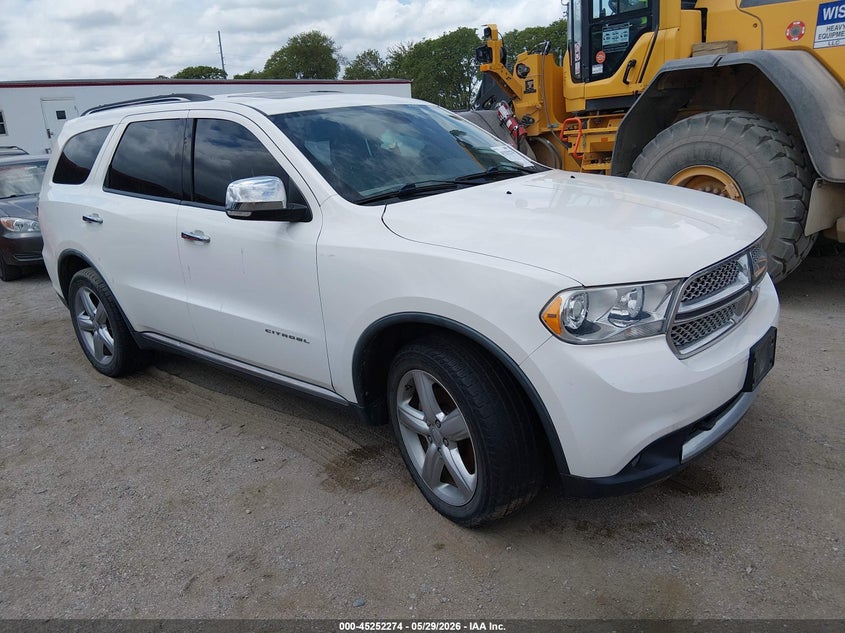Vin: 1d4se5gt2bc594456, lot: 45750077, dodge durango citadel 20111