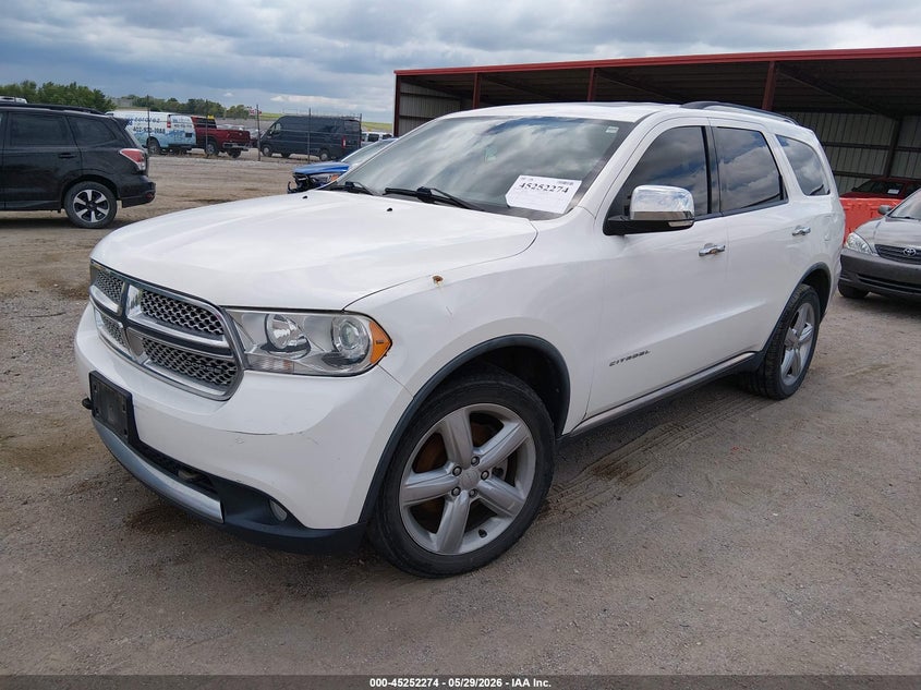 Vin: 1d4se5gt2bc594456, lot: 45750077, dodge durango citadel 20112