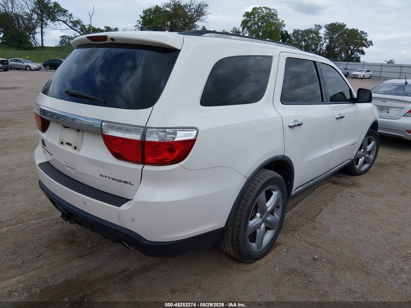 Vin: 1d4se5gt2bc594456, lot: 45750077, dodge durango citadel 20114