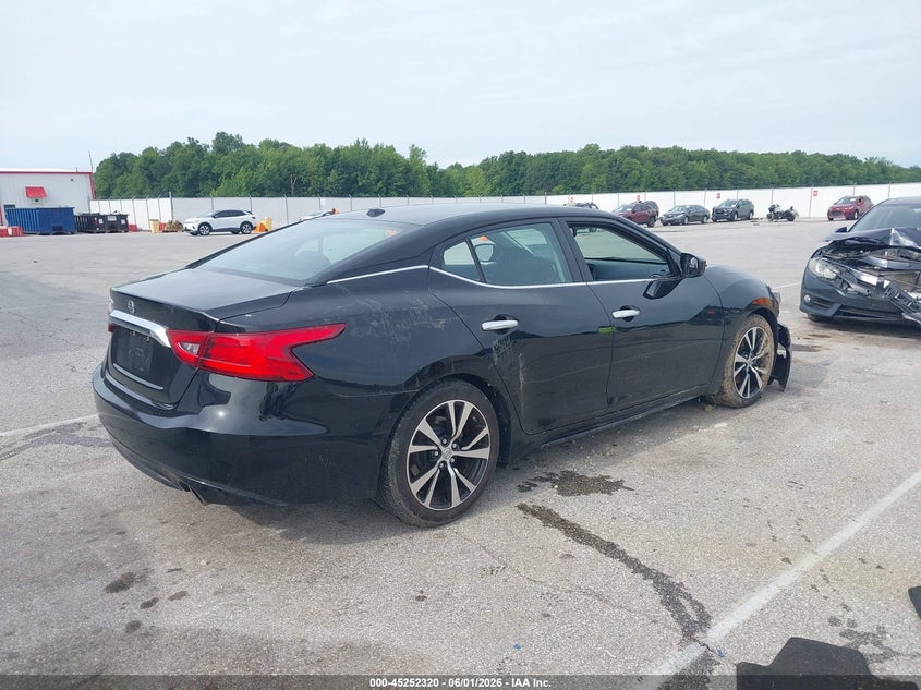 Vin: 1n4aa6ap3jc382501, lot: 45750123, nissan maxima 3.5 s 20184