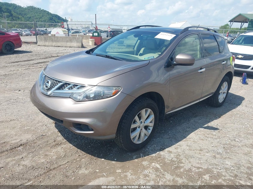 2013 Nissan Murano Sl JN8AZ1MW8DW317644 photo 1