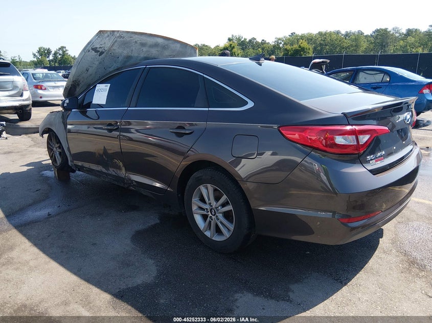 2015 HYUNDAI SONATA auction photo 3