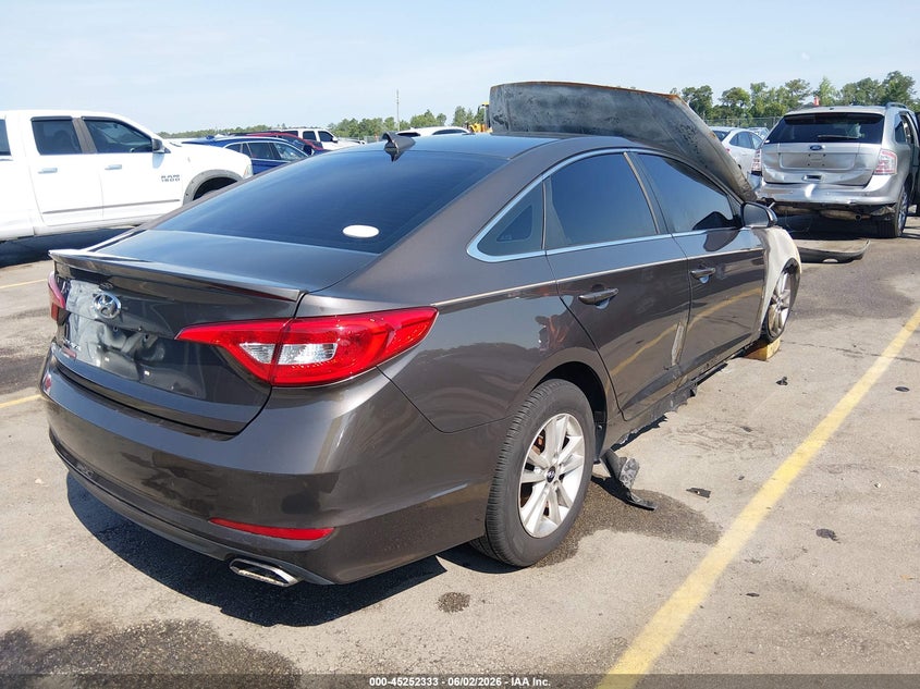 2015 HYUNDAI SONATA auction photo 4