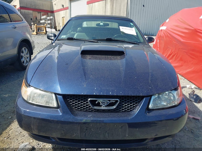 2002 Ford Mustang Gt VIN: 1FAFP45X22F237176 Lot: 45252359