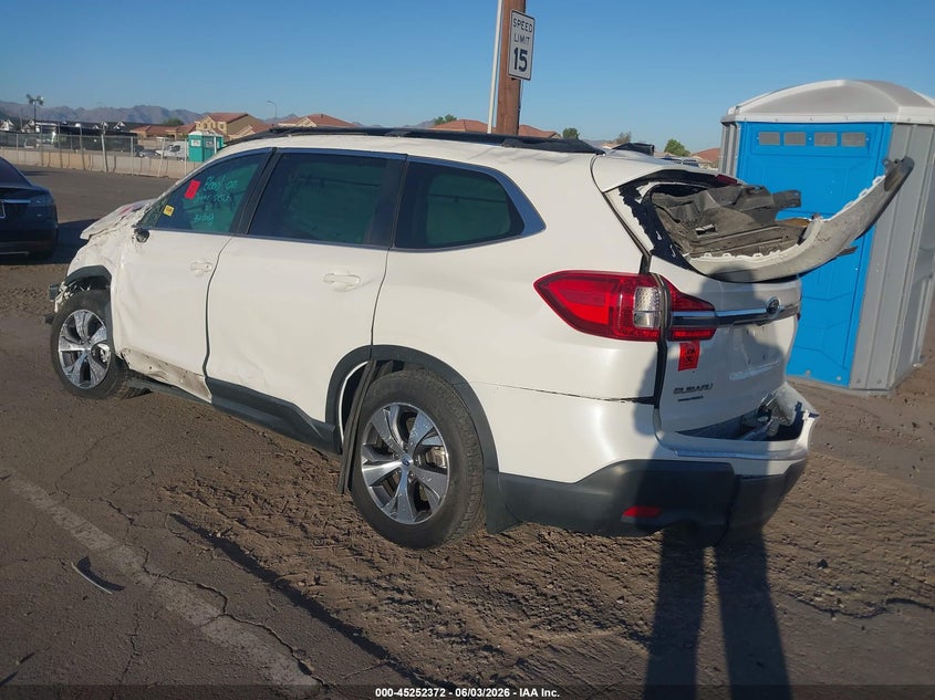 Vin: 4s4wmacd8l3480127, lot: 45750175, subaru ascent premium 20203