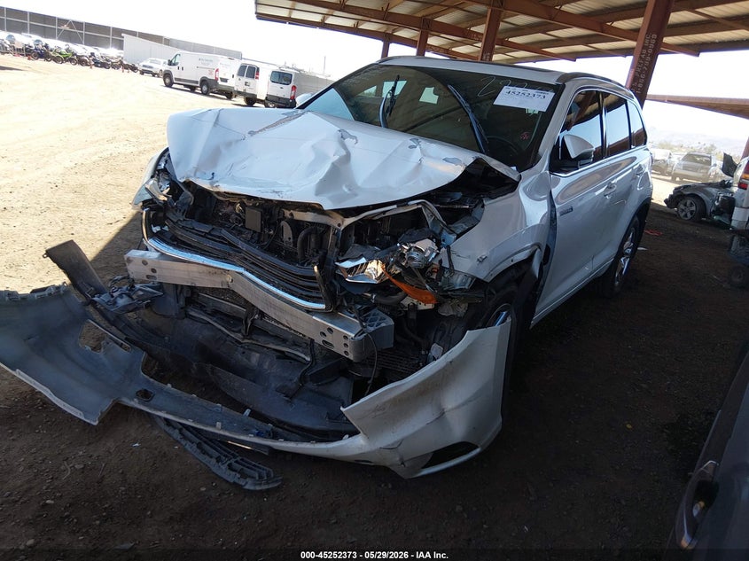 2014 Toyota Highlander Hybrid Limited Platinum V6 5TDDCRFH2ES007014 photo 1