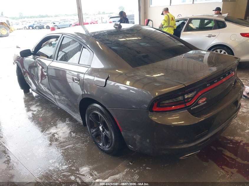 Vin: 2c3cdxbg4ph529790, lot: 45750184, dodge charger sxt 20233