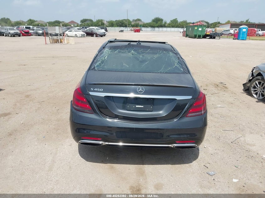 2018 Mercedes-Benz S 450 VIN: WDDUG6GB2JA347404 Lot: 45252392