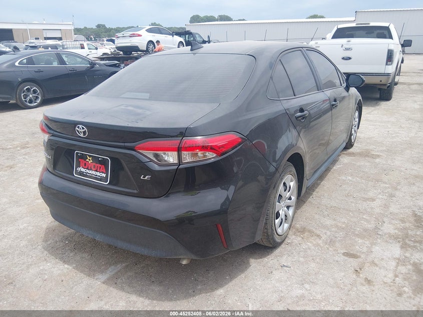 Vin: 5yfb4mde0sp259526, lot: 45750211, toyota corolla le 20254