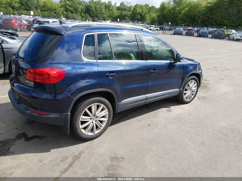 Vin: wvgbv3ax4dw053323, lot: 45750276, volkswagen tiguan se 20134
