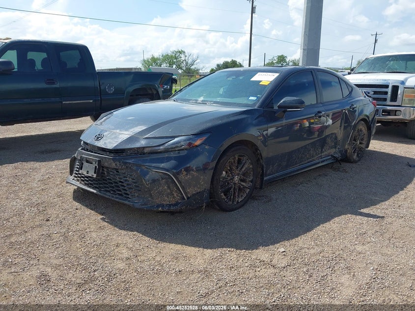 Vin: 4t1daack2su076912, lot: 45750331, toyota camry se 20252
